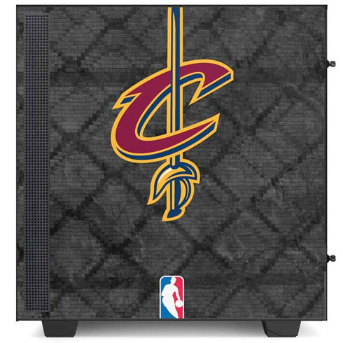 NBA Cleveland Cavaliers Dark Rust NZXT H510 Compact ATX Mid-Tower Case Skin