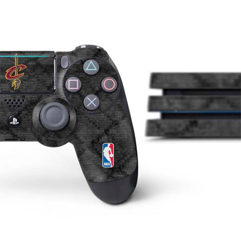 NBA Cleveland Cavaliers Dark Rust PS4 Pro Bundle Skin