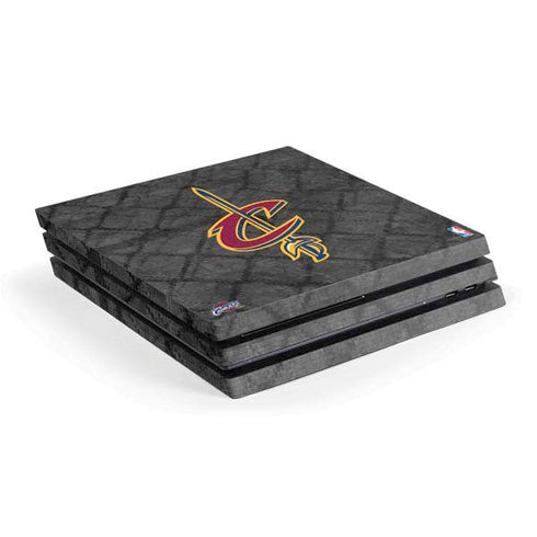 NBA Cleveland Cavaliers Dark Rust PS4 Pro Console Skin
