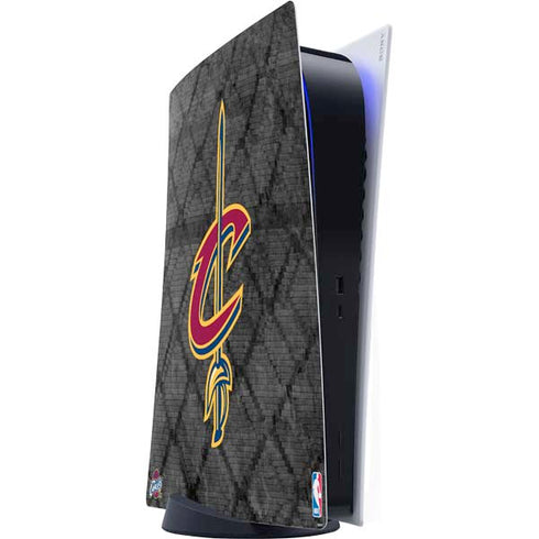 NBA Cleveland Cavaliers Dark Rust PS5 Digital Edition Console Skin