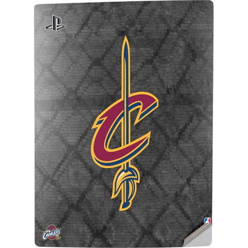 NBA Cleveland Cavaliers Dark Rust PS5 Digital Edition Console Skin