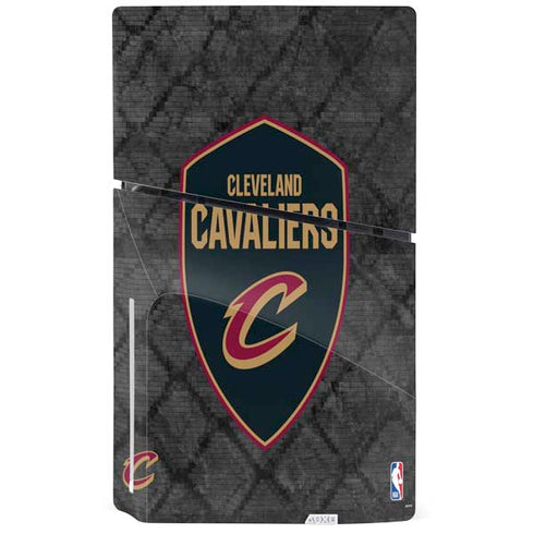 NBA Cleveland Cavaliers Dark Rust PS5 Slim Disk Console Skin