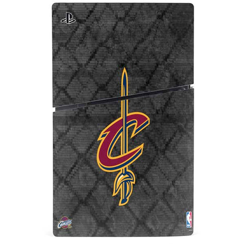NBA Cleveland Cavaliers Dark Rust PS5 Slim Digital Edition Console Skin