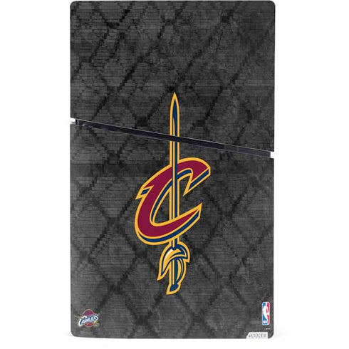NBA Cleveland Cavaliers Dark Rust PS5 Slim Digital Edition Console Skin