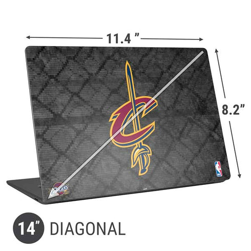 NBA Cleveland Cavaliers Dark Rust Universal Laptop 14in (11.4 x 8.2in) Skin