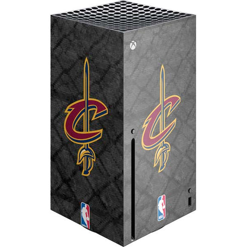 NBA Cleveland Cavaliers Dark Rust Xbox Series X Console Skin
