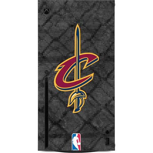 NBA Cleveland Cavaliers Dark Rust Xbox Series X Console Skin