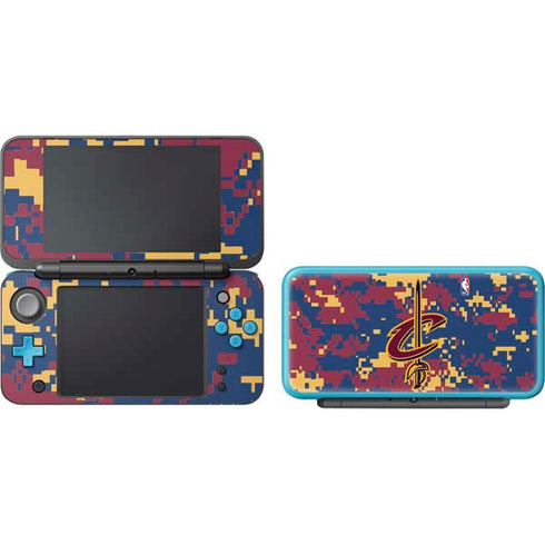NBA Cleveland Cavaliers Digi Camo Nintendo 2DS XL (2017) Skin