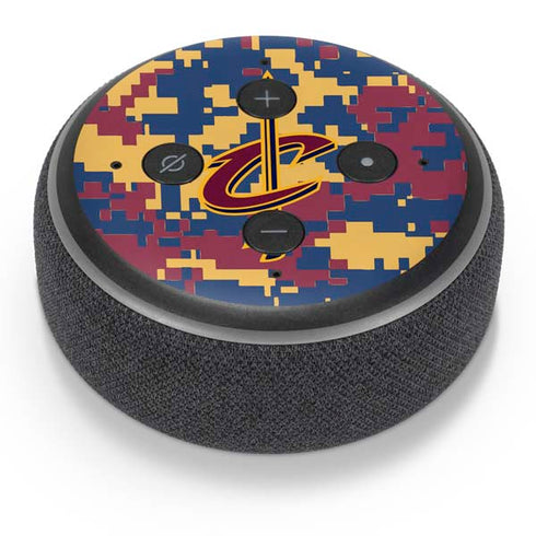 NBA Cleveland Cavaliers Digi Camo Amazon Echo Dot Skin