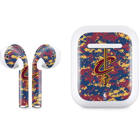 NBA Cleveland Cavaliers Digi Camo Apple AirPods Skin