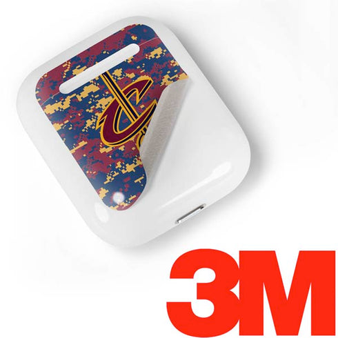 NBA Cleveland Cavaliers Digi Camo Apple AirPods Skin