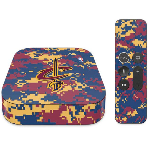NBA Cleveland Cavaliers Digi Camo Apple TV Skin