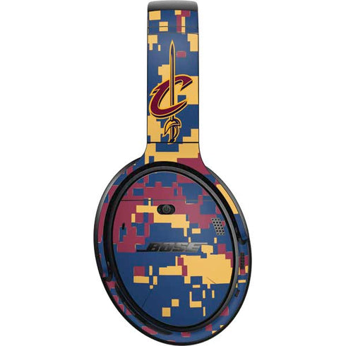 NBA Cleveland Cavaliers Digi Camo Bose QuietComfort 35 II Headphones Skin