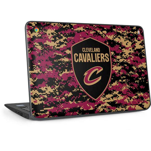 NBA Cleveland Cavaliers Digi Camo HP Chromebook Skin