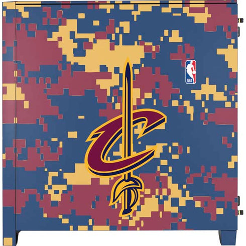 NBA Cleveland Cavaliers Digi Camo Corsair 4000D Tempered Glass Mid-Tower ATX Case Skin