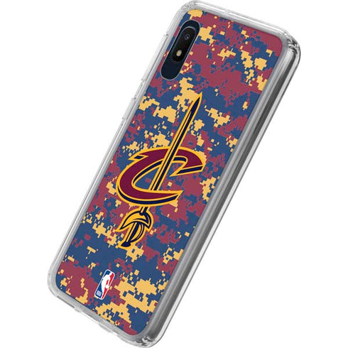 NBA Cleveland Cavaliers Digi Camo Galaxy A10e Clear Case