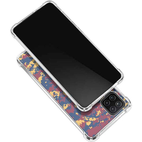 NBA Cleveland Cavaliers Digi Camo Galaxy A12 Clear Case