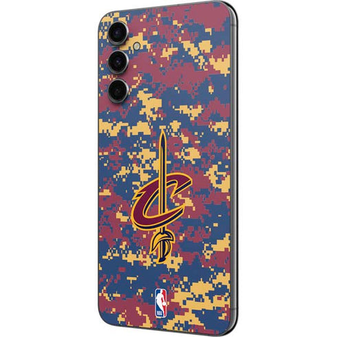 NBA Cleveland Cavaliers Digi Camo Galaxy A14 5G Skin