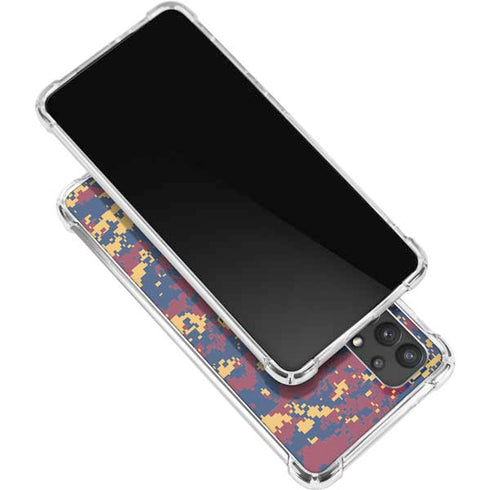NBA Cleveland Cavaliers Digi Camo Galaxy A32 5G Clear Case