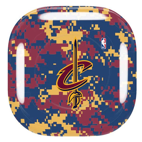 NBA Cleveland Cavaliers Digi Camo Galaxy Buds Pro Skin