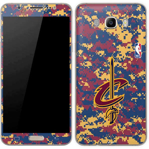 NBA Cleveland Cavaliers Digi Camo Galaxy J7 Skin