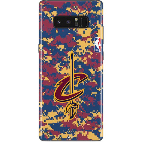 NBA Cleveland Cavaliers Digi Camo Galaxy Note 8 Skin