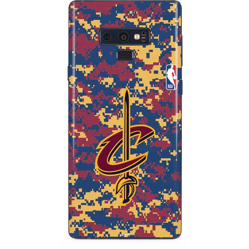 NBA Cleveland Cavaliers Digi Camo Galaxy Note 9 Skin
