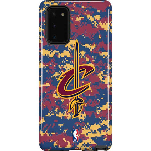 NBA Cleveland Cavaliers Digi Camo Galaxy Note20 5G Pro Case