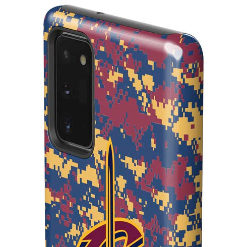NBA Cleveland Cavaliers Digi Camo Galaxy Note20 5G Pro Case