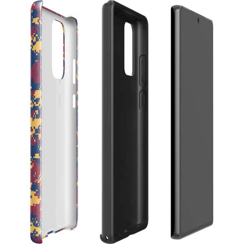 NBA Cleveland Cavaliers Digi Camo Galaxy Note20 5G Pro Case