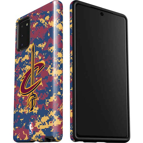NBA Cleveland Cavaliers Digi Camo Galaxy Note20 5G Pro Case