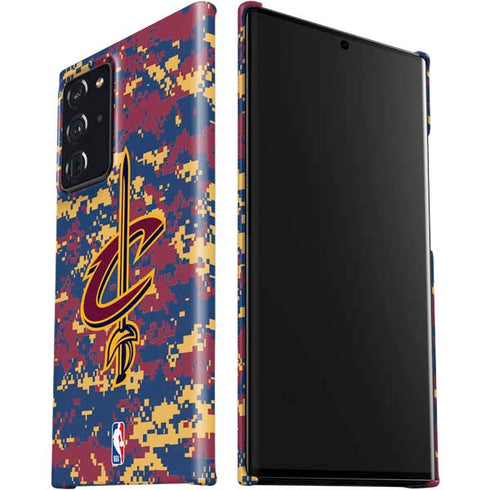 NBA Cleveland Cavaliers Digi Camo Galaxy Note20 Ultra 5G Lite Case