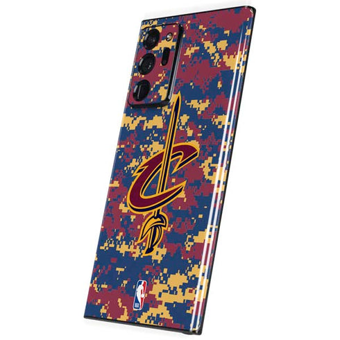 NBA Cleveland Cavaliers Digi Camo Galaxy Note20 Ultra 5G Skin