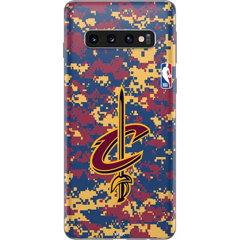 NBA Cleveland Cavaliers Digi Camo Galaxy S10 Skin