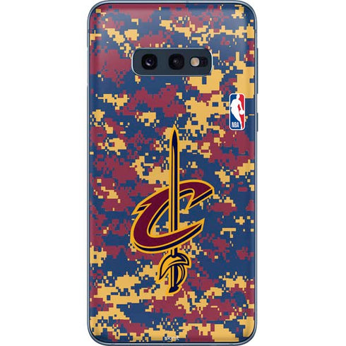 NBA Cleveland Cavaliers Digi Camo Galaxy S10e Skin