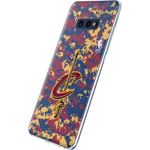 NBA Cleveland Cavaliers Digi Camo Galaxy S10e Skin