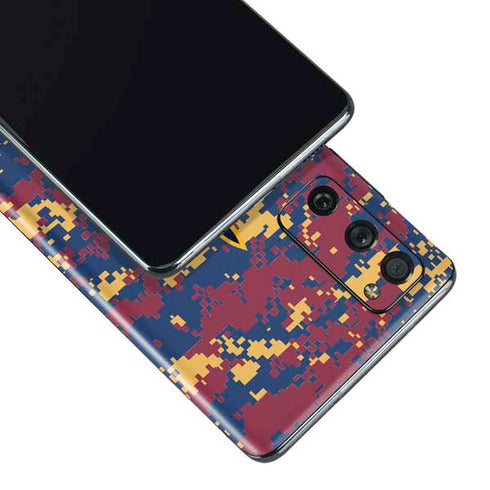 NBA Cleveland Cavaliers Digi Camo Galaxy S20 Fan Edition Skin