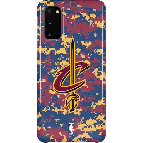 NBA Cleveland Cavaliers Digi Camo Galaxy S20 Lite Case