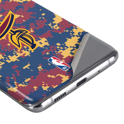 NBA Cleveland Cavaliers Digi Camo Galaxy S20 Plus Skin
