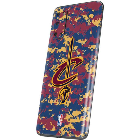 NBA Cleveland Cavaliers Digi Camo Galaxy S20 Skin