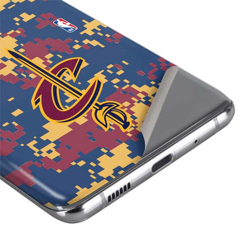 NBA Cleveland Cavaliers Digi Camo Galaxy S20 Ultra 5G Skin