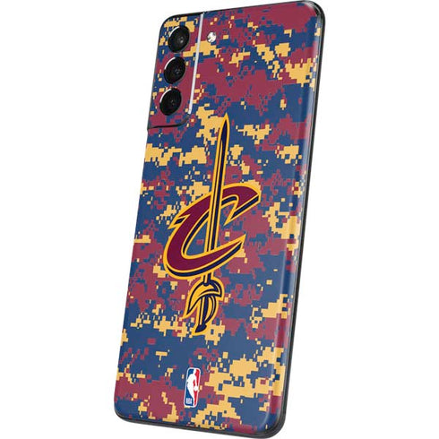 NBA Cleveland Cavaliers Digi Camo Galaxy S21 5G Skin