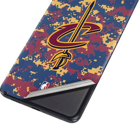 NBA Cleveland Cavaliers Digi Camo Galaxy S21 5G Skin