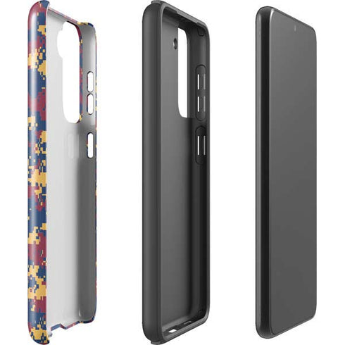 NBA Cleveland Cavaliers Digi Camo Galaxy S21 Plus 5G Pro Case