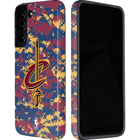 NBA Cleveland Cavaliers Digi Camo Galaxy S22 Pro Case