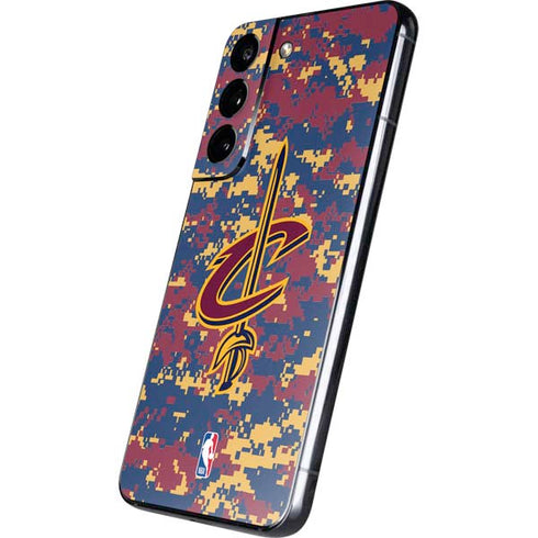 NBA Cleveland Cavaliers Digi Camo Galaxy S22 Skin