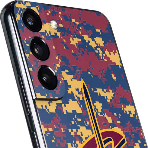 NBA Cleveland Cavaliers Digi Camo Galaxy S22 Skin