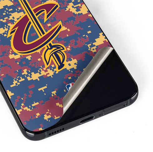 NBA Cleveland Cavaliers Digi Camo Galaxy S22 Skin