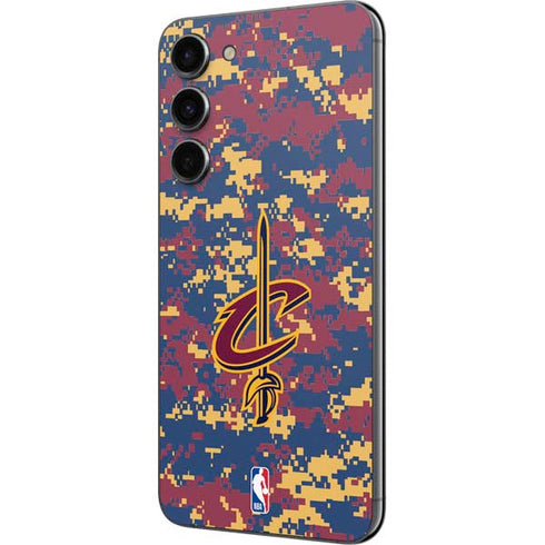 NBA Cleveland Cavaliers Digi Camo Galaxy S23 Plus Skin