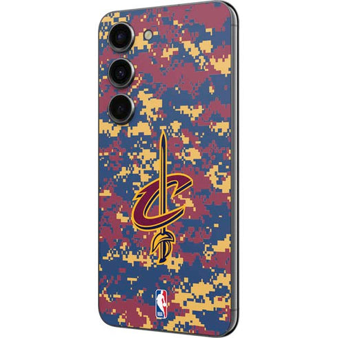 NBA Cleveland Cavaliers Digi Camo Galaxy S23 Skin